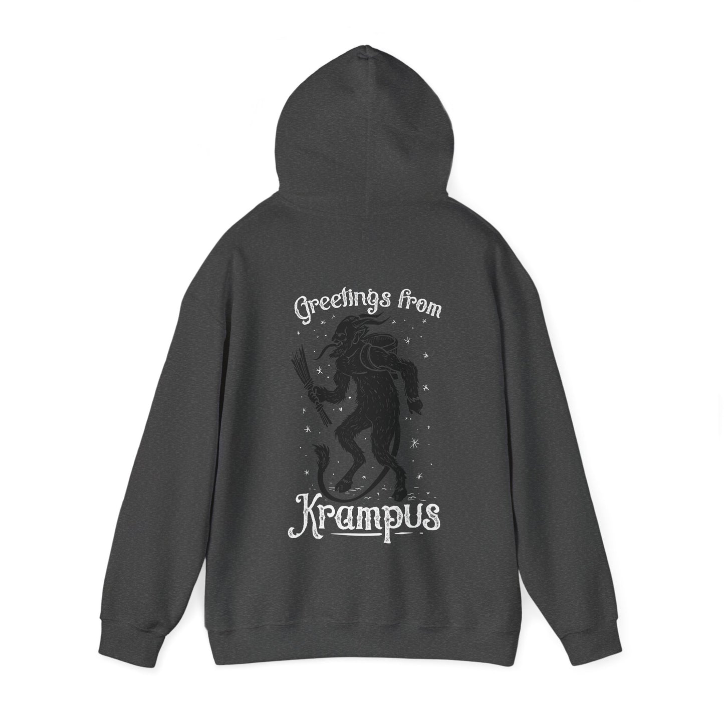 Greetings From Krampus | Ugly Christmas Sweater | Unisex Hoodie | Horror