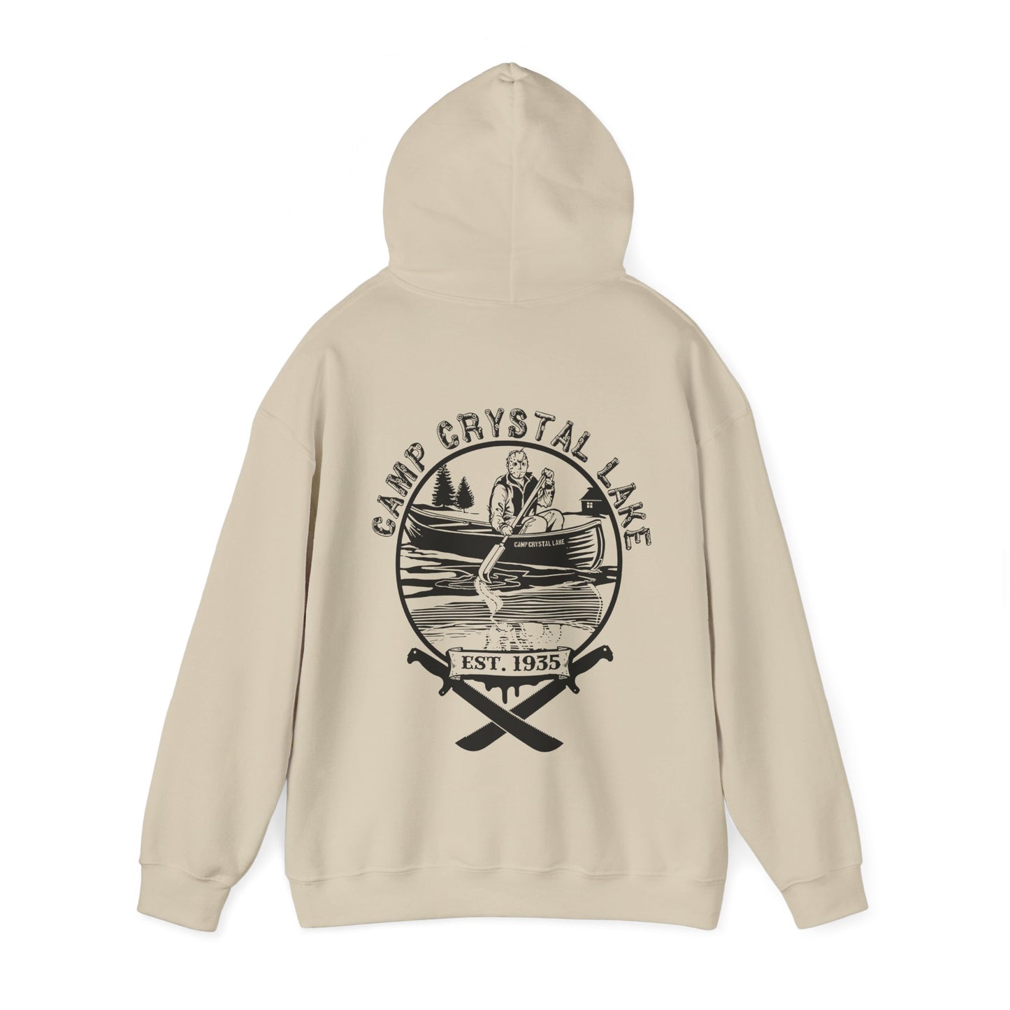 Camp Crystal Lake | Unisex Heavy Blend | Hoodie | Friday 13th | Horror