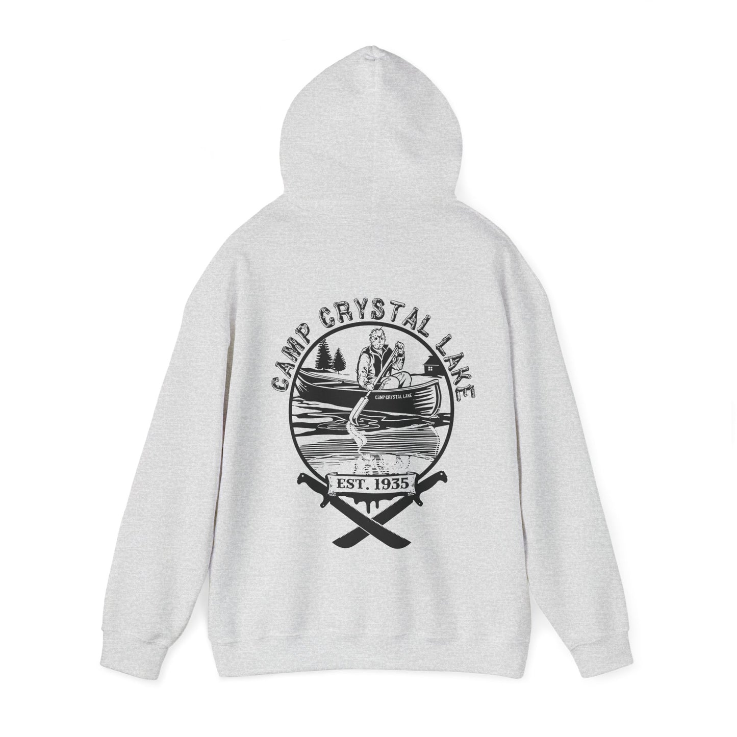 Camp Crystal Lake | Unisex Heavy Blend | Hoodie | Friday 13th | Horror