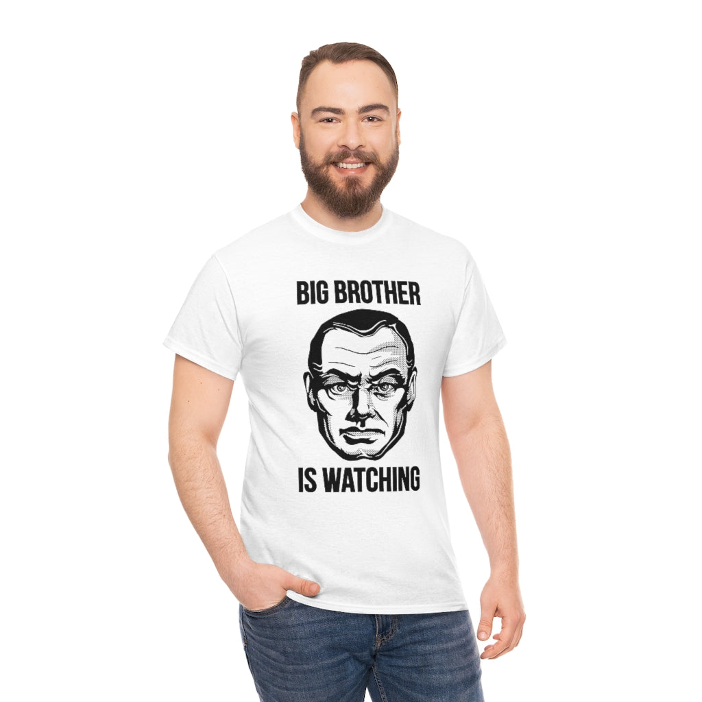 Big Brother is Watching  | Unisex | Heavy Cotton | T-Shirt | Orwell | 1984 | Dystopian