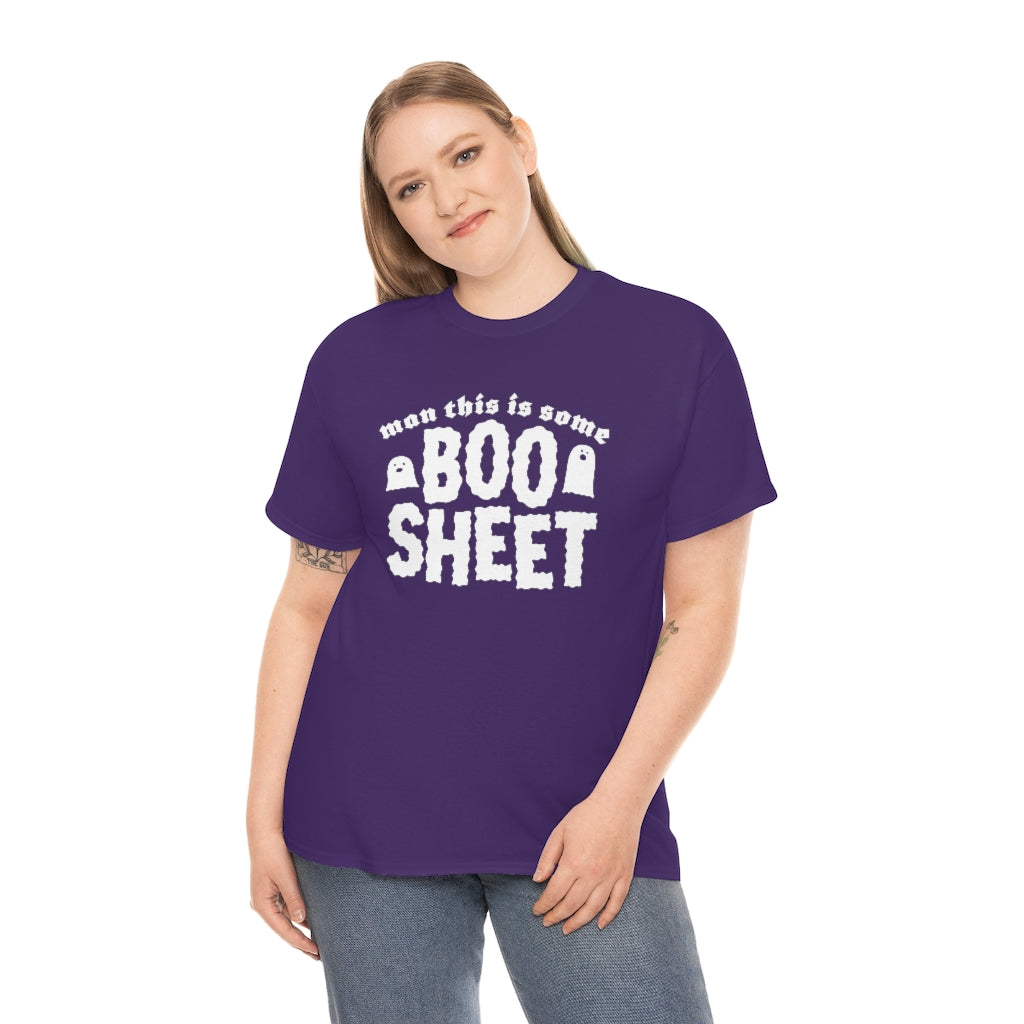 This Is Some Boo Sheet | Unisex | Heavy Cotton | T-Shirt | Funny | Wordplay | Ghost | Halloween