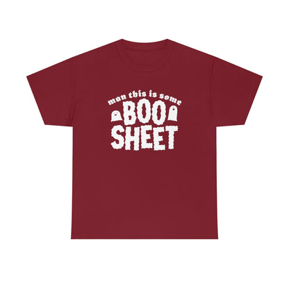 This Is Some Boo Sheet | Unisex | Heavy Cotton | T-Shirt | Funny | Wordplay | Ghost | Halloween