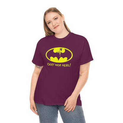 Ozzy Was Here | Unisex | Heavy Cotton | T-Shirt | Music | Superhero | Batman | Prince of Darkness