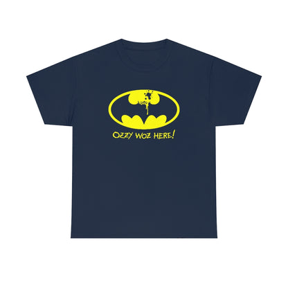 Ozzy Was Here | Unisex | Heavy Cotton | T-Shirt | Music | Superhero | Batman | Prince of Darkness