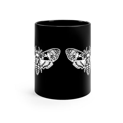 Death's Head Moth | Mug | Ceramic | 11 oz | Skull | Horror | Hannibal | Movie