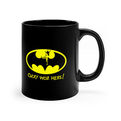 Ozzy Was Here | Mug | 11 oz | Ceramic | Music | Superhero | Batman | Funny | Prince of Darkness | Gift