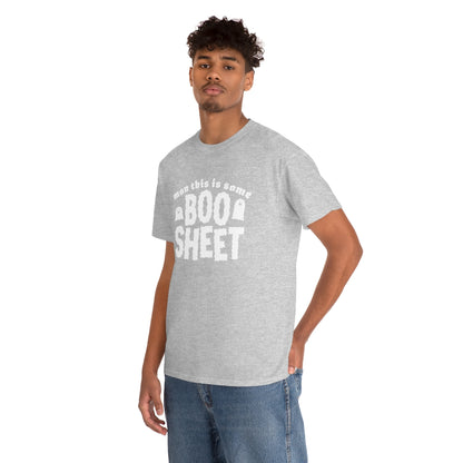 This Is Some Boo Sheet | Unisex | Heavy Cotton | T-Shirt | Funny | Wordplay | Ghost | Halloween