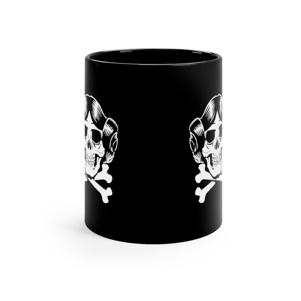 Space Princess Skull | Mug | 11 oz | Ceramic | Funny | Sci fi | Leia | Skull & Bones