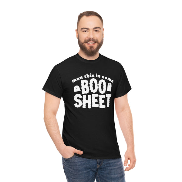 This Is Some Boo Sheet | Unisex | Heavy Cotton | T-Shirt | Funny | Wordplay | Ghost | Halloween