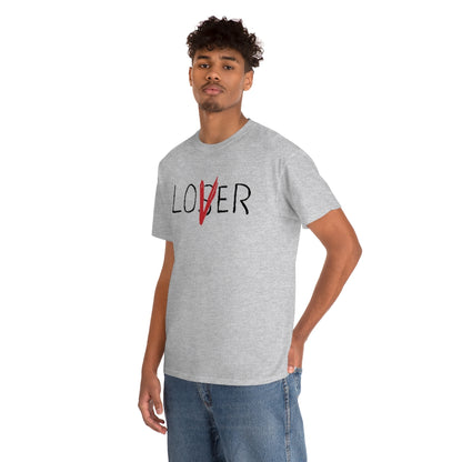 Loser Lover | Unisex | Heavy Cotton | T-Shirt | Horror | Pennywise | Literature | Movie