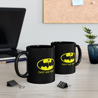 Ozzy Was Here | Mug | 11 oz | Ceramic | Music | Superhero | Batman | Funny | Prince of Darkness | Gift