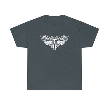 Death's Head Moth | Unisex | Heavy Cotton | T-Shirt | Skull | Horror | Hannibal | Movie