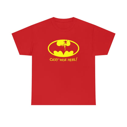 Ozzy Was Here | Unisex | Heavy Cotton | T-Shirt | Music | Superhero | Batman | Prince of Darkness