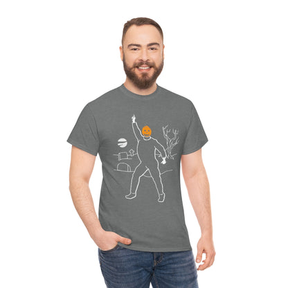 Pumpkin Night Fever | Unisex | Heavy Cotton | T-Shirt | Michael Myers | Funny | Halloween | Disco