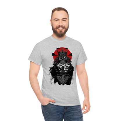 Corpse Skull King | Unisex | Heavy Cotton | T-Shirt | Evil | Scary | Skeleton