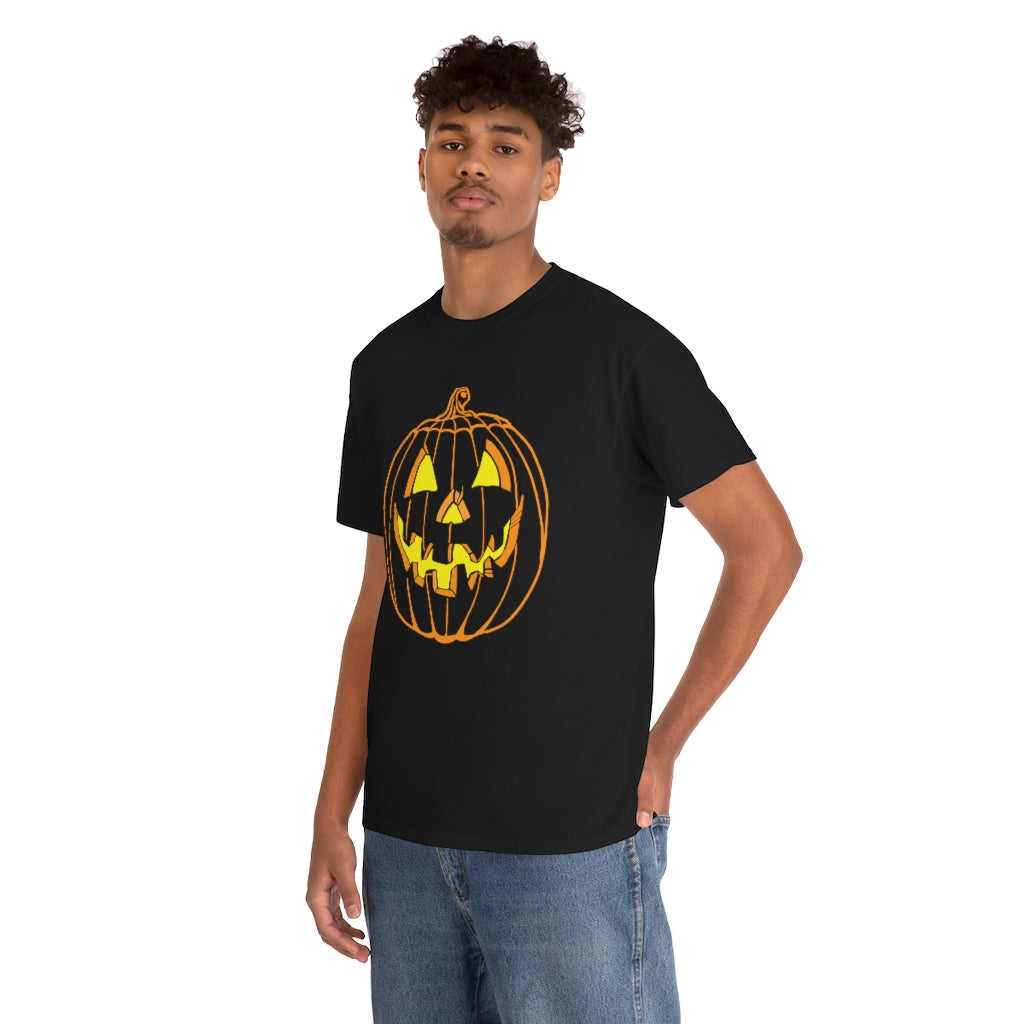 Jack O' Lantern | Unisex | Heavy Cotton | T-Shirt | Halloween | Pumpkin | Costume