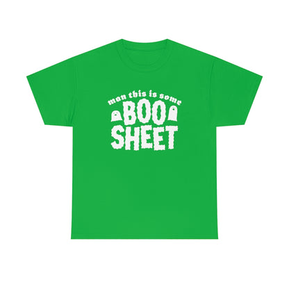 This Is Some Boo Sheet | Unisex | Heavy Cotton | T-Shirt | Funny | Wordplay | Ghost | Halloween