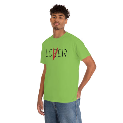 Loser Lover | Unisex | Heavy Cotton | T-Shirt | Horror | Pennywise | Literature | Movie