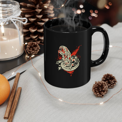 Chest Burstin' Baby Alien | Mug | Ceramic | 11 oz | Xenomorph | Horror Movie | Sci fi