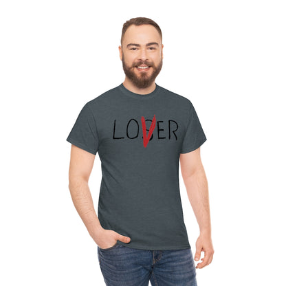 Loser Lover | Unisex | Heavy Cotton | T-Shirt | Horror | Pennywise | Literature | Movie