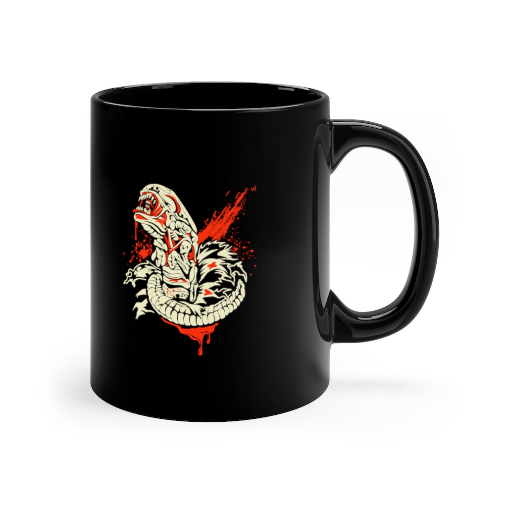 Chest Burstin' Baby Alien | Mug | Ceramic | 11 oz | Xenomorph | Horror Movie | Sci fi