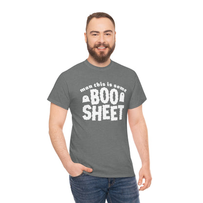 This Is Some Boo Sheet | Unisex | Heavy Cotton | T-Shirt | Funny | Wordplay | Ghost | Halloween