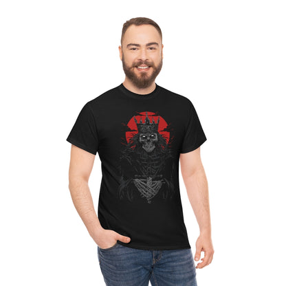 Corpse Skull King | Unisex | Heavy Cotton | T-Shirt | Evil | Scary | Skeleton