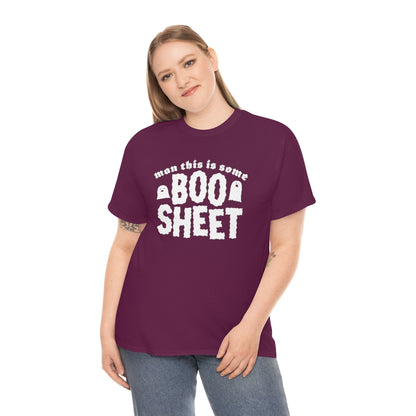 This Is Some Boo Sheet | Unisex | Heavy Cotton | T-Shirt | Funny | Wordplay | Ghost | Halloween