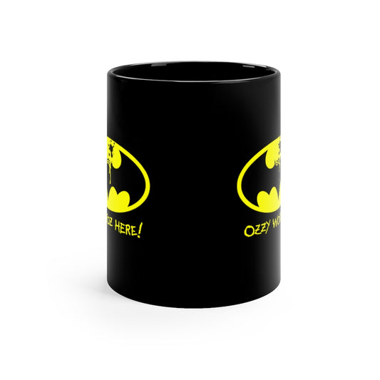 Ozzy Was Here | Mug | 11 oz | Ceramic | Music | Superhero | Batman | Funny | Prince of Darkness | Gift