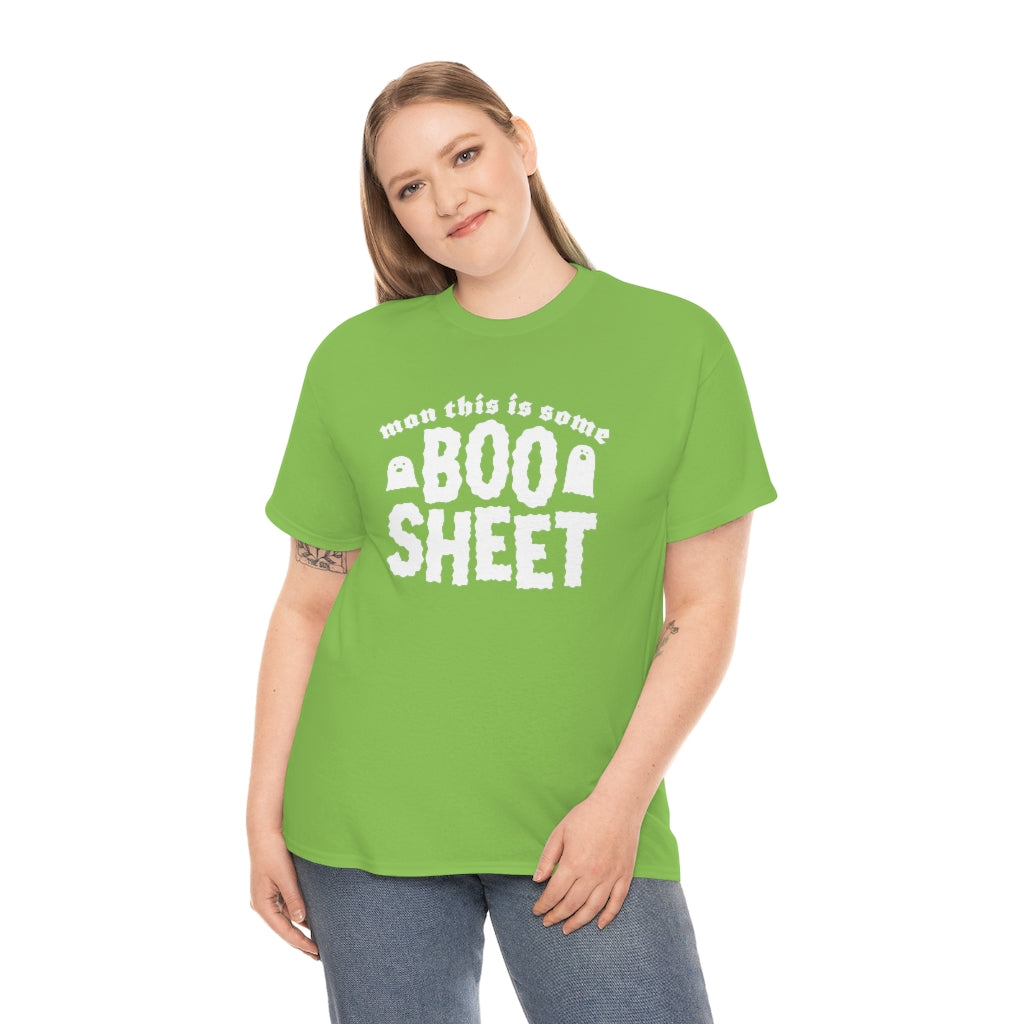 This Is Some Boo Sheet | Unisex | Heavy Cotton | T-Shirt | Funny | Wordplay | Ghost | Halloween