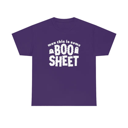 This Is Some Boo Sheet | Unisex | Heavy Cotton | T-Shirt | Funny | Wordplay | Ghost | Halloween