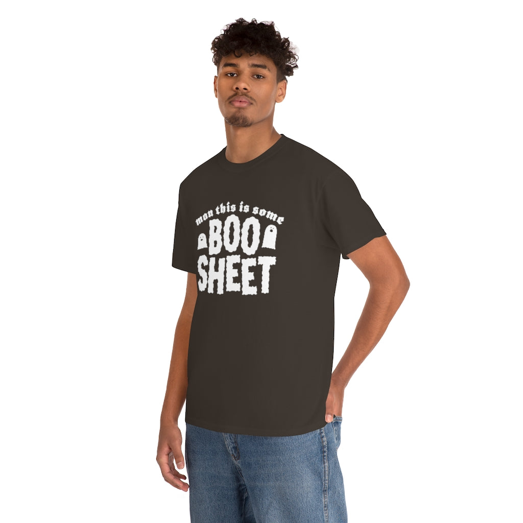 This Is Some Boo Sheet | Unisex | Heavy Cotton | T-Shirt | Funny | Wordplay | Ghost | Halloween