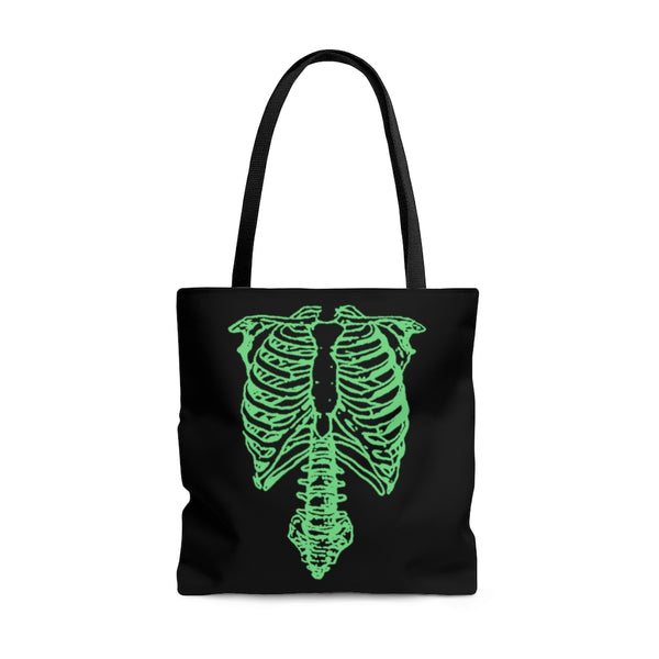 Green Skeleton  - Tote Bag