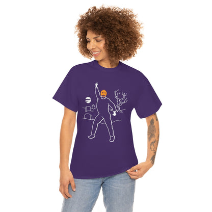 Pumpkin Night Fever | Unisex | Heavy Cotton | T-Shirt | Michael Myers | Funny | Halloween | Disco