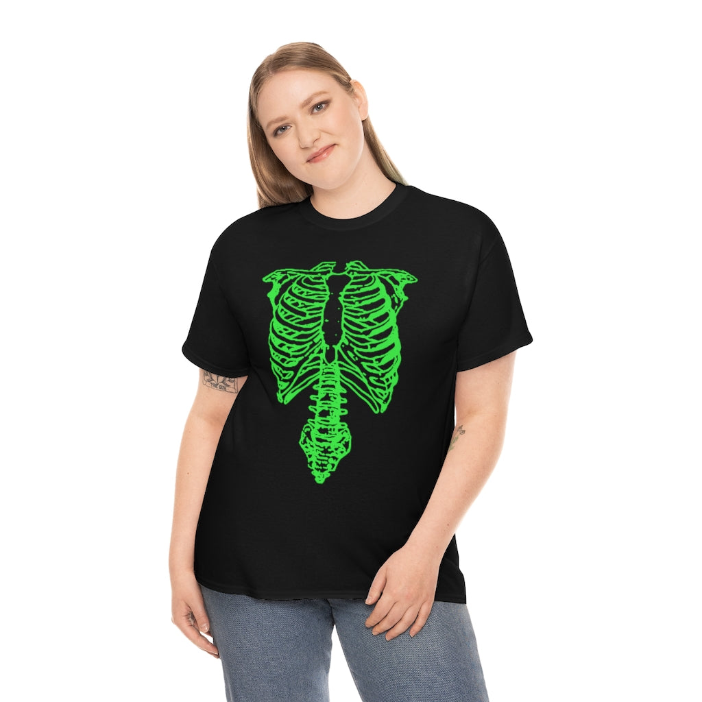 Tap The Spinal | Skeleton | Unisex | Heavy Cotton | T-Shirt | Nigel Tufnel | Halloween | Spinal Tap