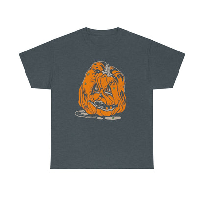 Rotten Pumpkin | Unisex | Heavy Cotton | T-Shirt | Halloween | Funny