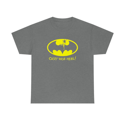 Ozzy Was Here | Unisex | Heavy Cotton | T-Shirt | Music | Superhero | Batman | Prince of Darkness