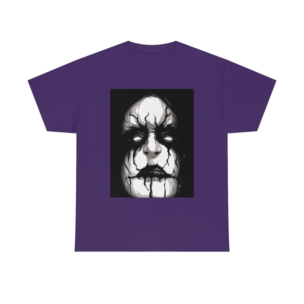 Death Metal Face | Unisex | Heavy Cotton | T-Shirt | Goth | Music | Demon | Occult