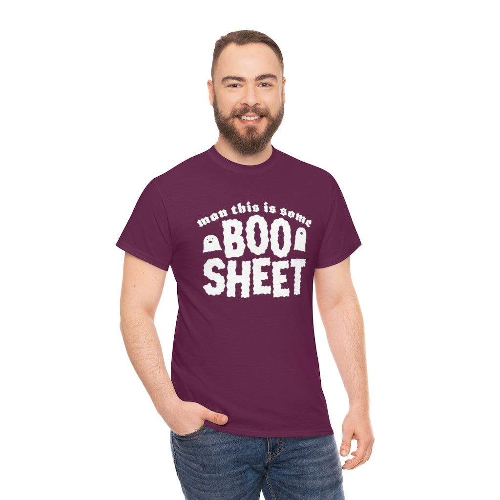 This Is Some Boo Sheet | Unisex | Heavy Cotton | T-Shirt | Funny | Wordplay | Ghost | Halloween