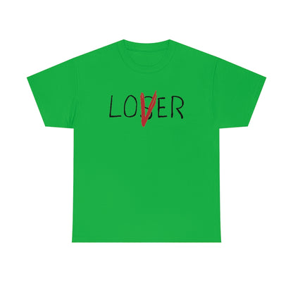 Loser Lover | Unisex | Heavy Cotton | T-Shirt | Horror | Pennywise | Literature | Movie