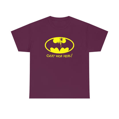 Ozzy Was Here | Unisex | Heavy Cotton | T-Shirt | Music | Superhero | Batman | Prince of Darkness