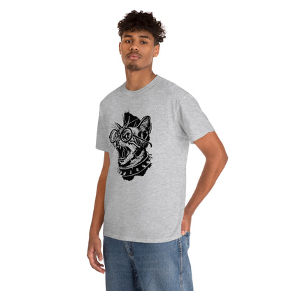 Punk Rock Cat | Unisex | Heavy Cotton | T-Shirt | Punk Music | Cat Lover