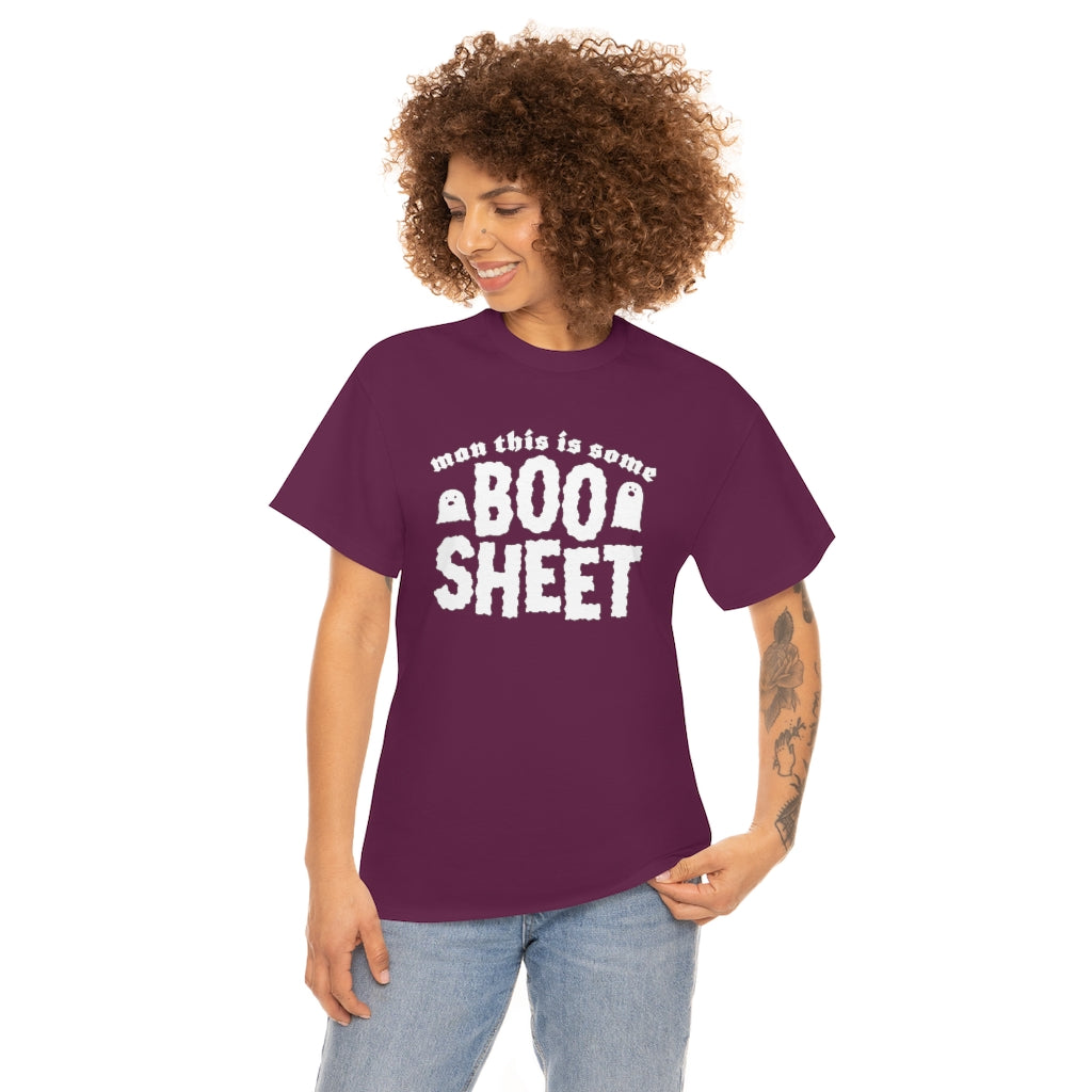 This Is Some Boo Sheet | Unisex | Heavy Cotton | T-Shirt | Funny | Wordplay | Ghost | Halloween