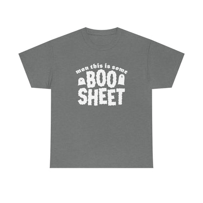 This Is Some Boo Sheet | Unisex | Heavy Cotton | T-Shirt | Funny | Wordplay | Ghost | Halloween