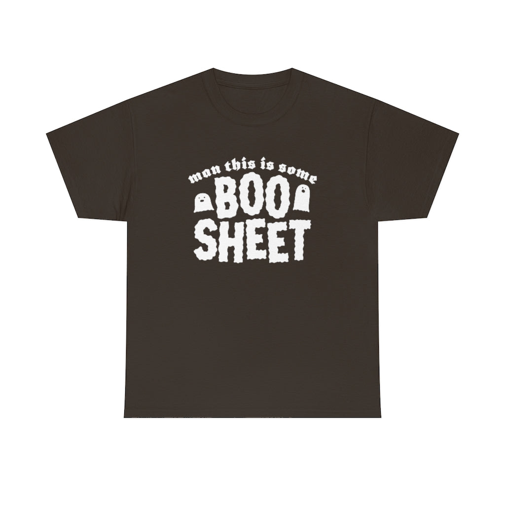 This Is Some Boo Sheet | Unisex | Heavy Cotton | T-Shirt | Funny | Wordplay | Ghost | Halloween