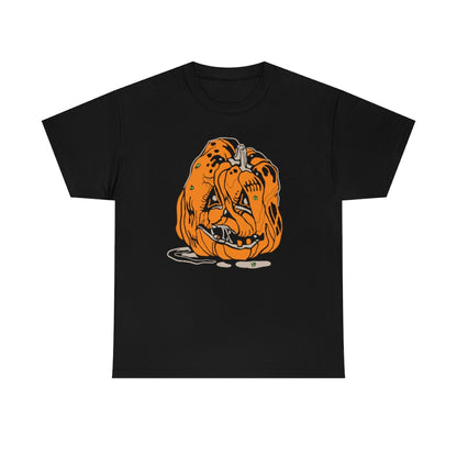 Rotten Pumpkin | Unisex | Heavy Cotton | T-Shirt | Halloween | Funny