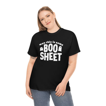 This Is Some Boo Sheet | Unisex | Heavy Cotton | T-Shirt | Funny | Wordplay | Ghost | Halloween