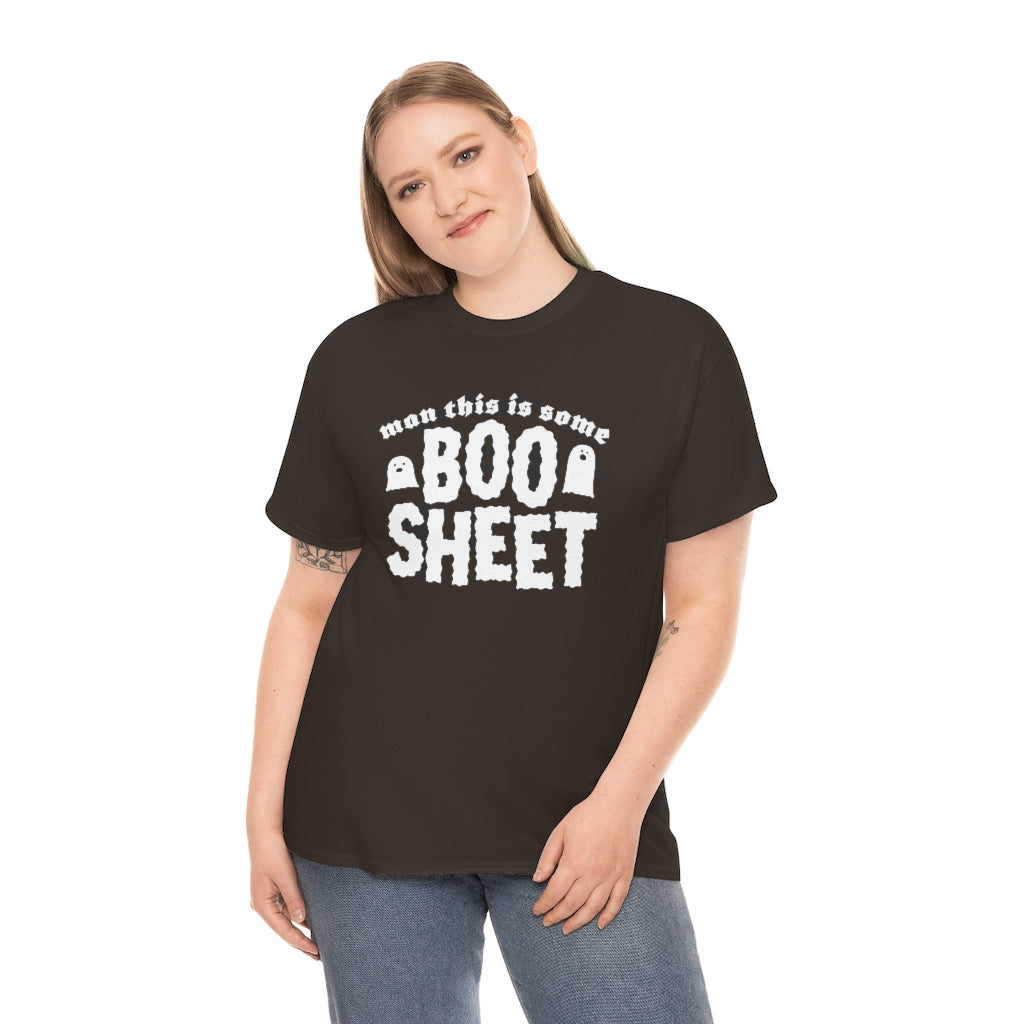 This Is Some Boo Sheet | Unisex | Heavy Cotton | T-Shirt | Funny | Wordplay | Ghost | Halloween