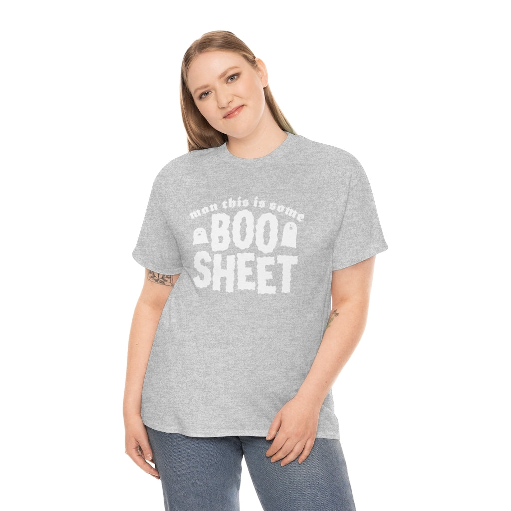 This Is Some Boo Sheet | Unisex | Heavy Cotton | T-Shirt | Funny | Wordplay | Ghost | Halloween