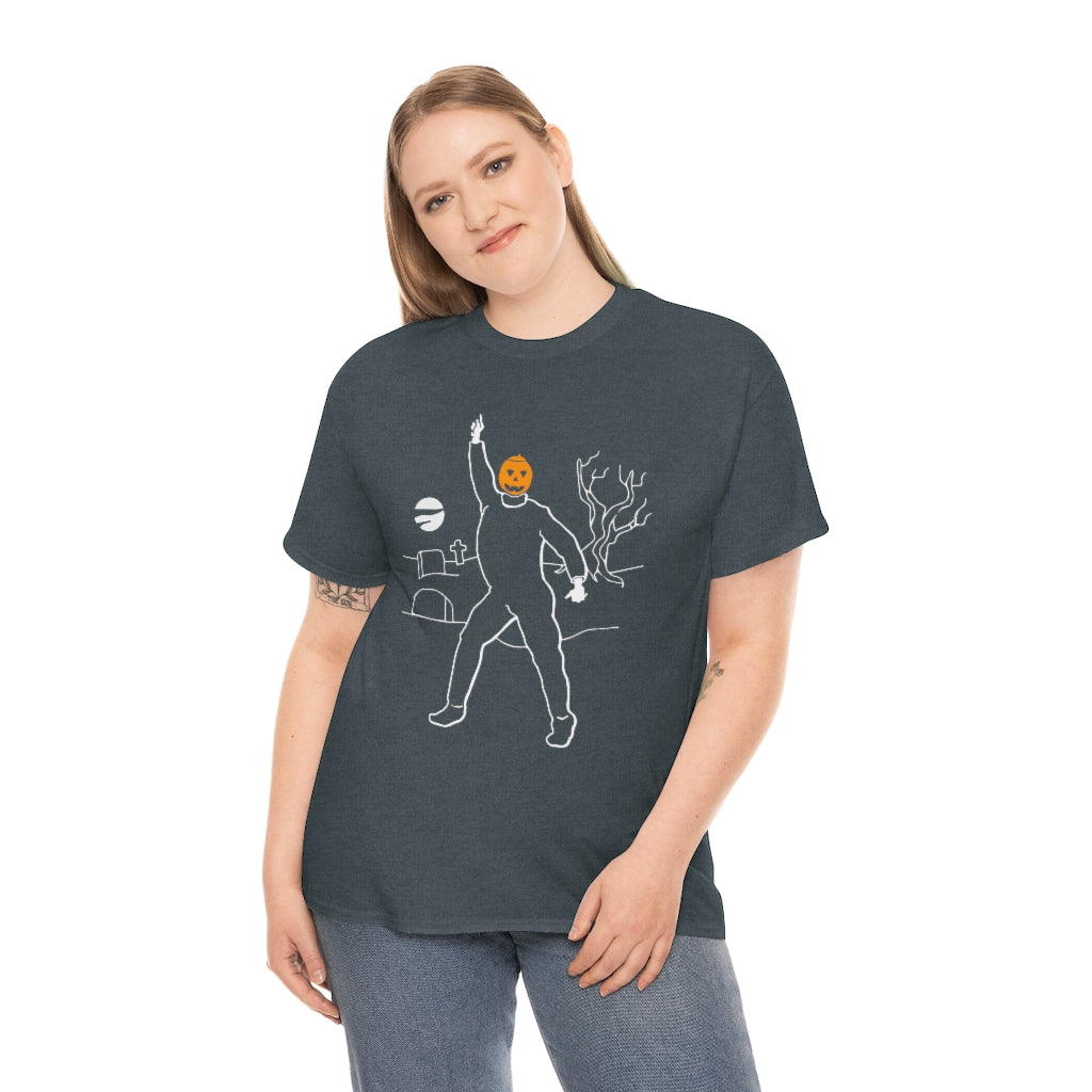 Pumpkin Night Fever | Unisex | Heavy Cotton | T-Shirt | Michael Myers | Funny | Halloween | Disco